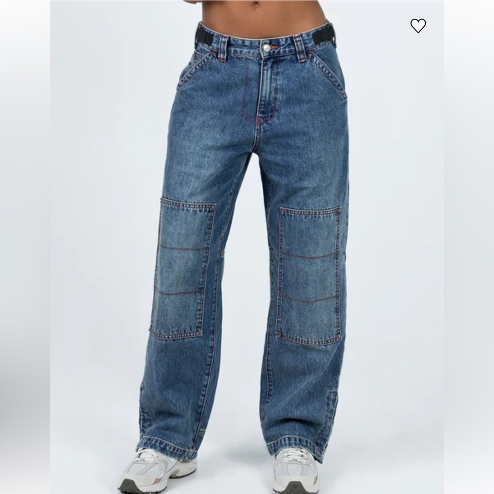 Princess‎ Polly TEIN LOW WAIST JEANS DARK DENIM women’s size 4